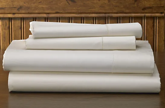 Ivory Hemstitch Sheets