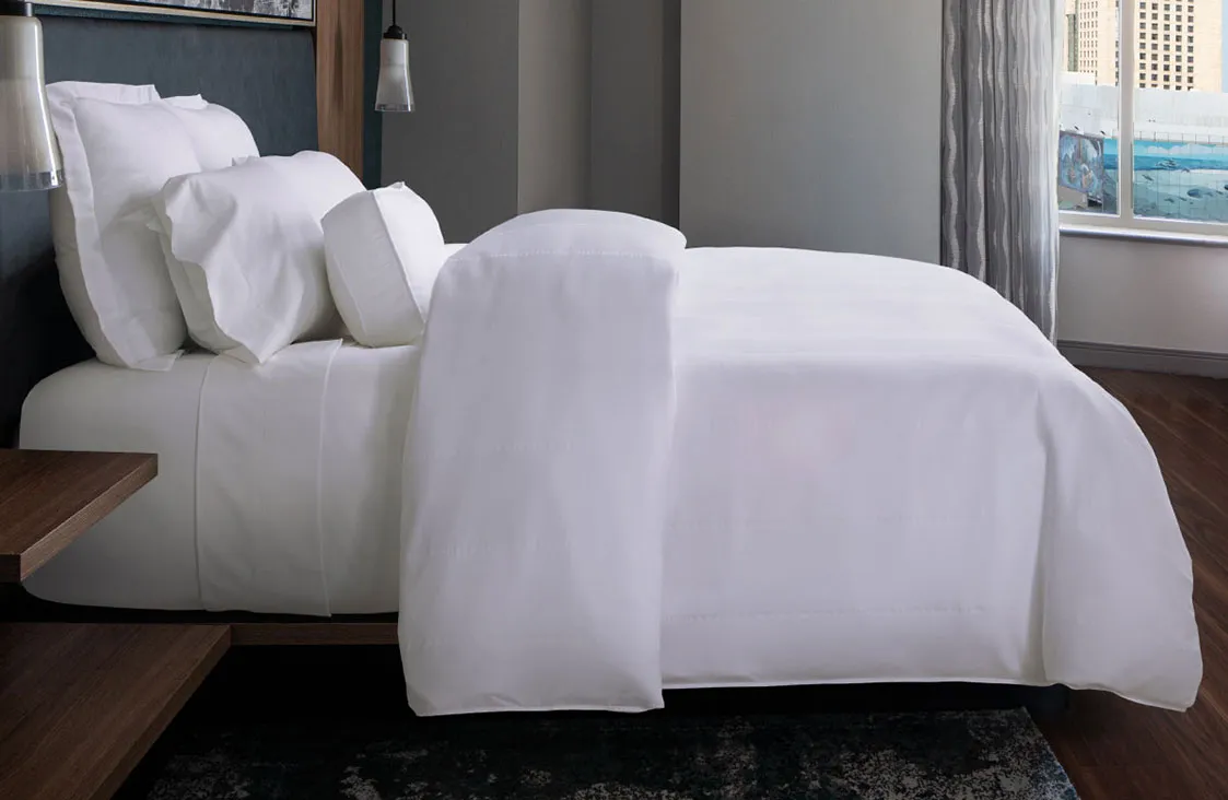 Bird's Eye Stripe Bedding Set