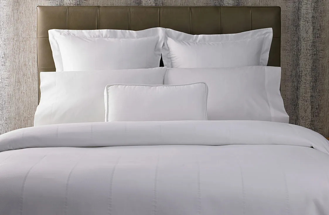 Bird's Eye Stripe Linen Set