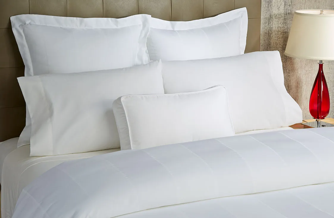 Bird's Eye Stripe Linen Set