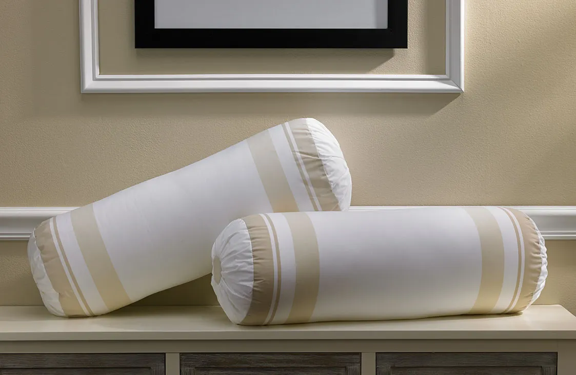 Block Print Bolster Pillow