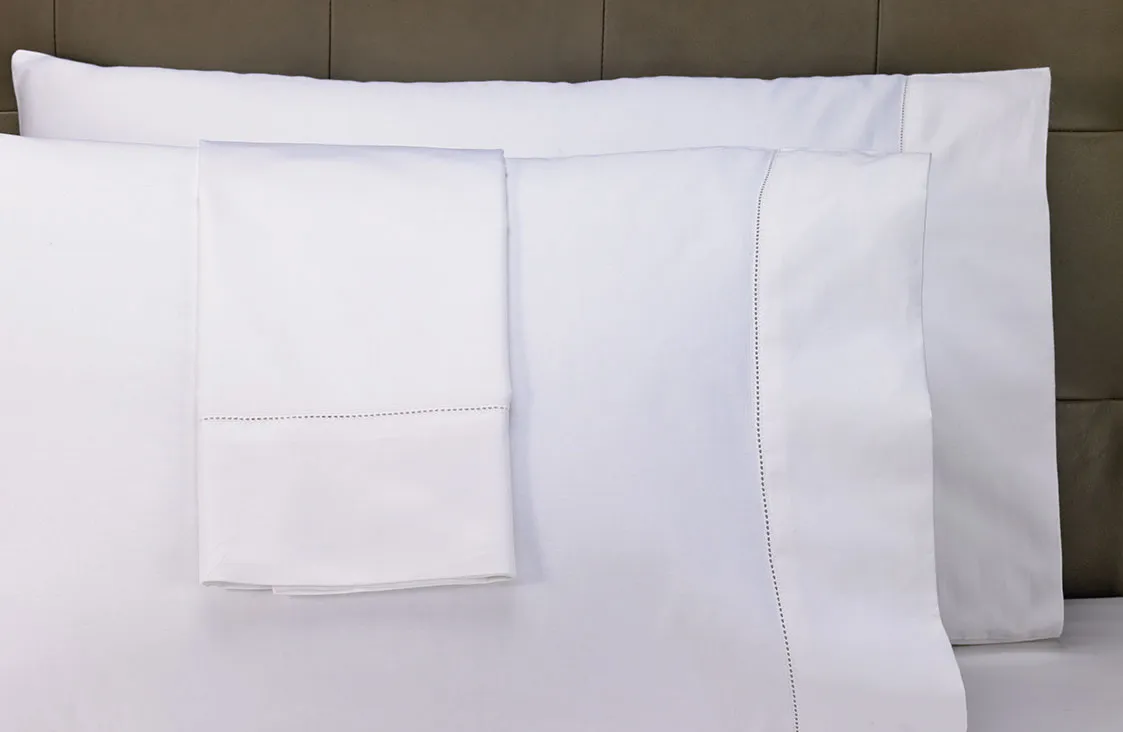 White Hemstitch Pillowcases