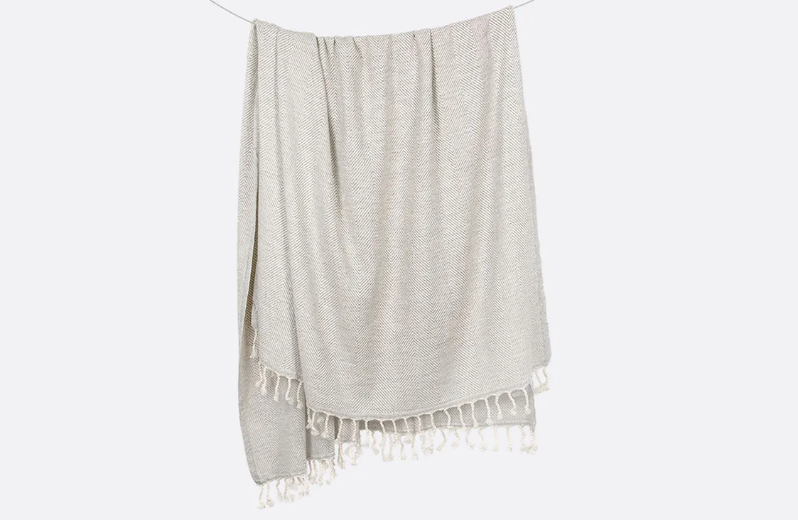 Herringbone Throw
