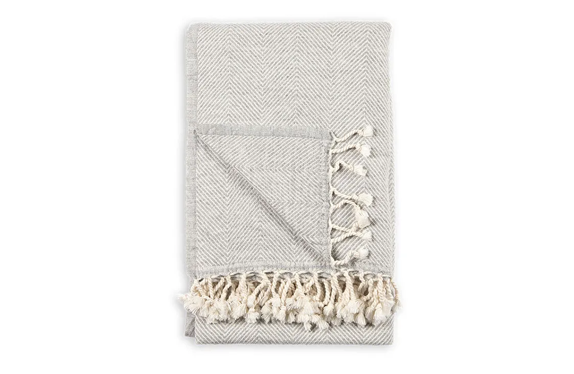 Herringbone Throw