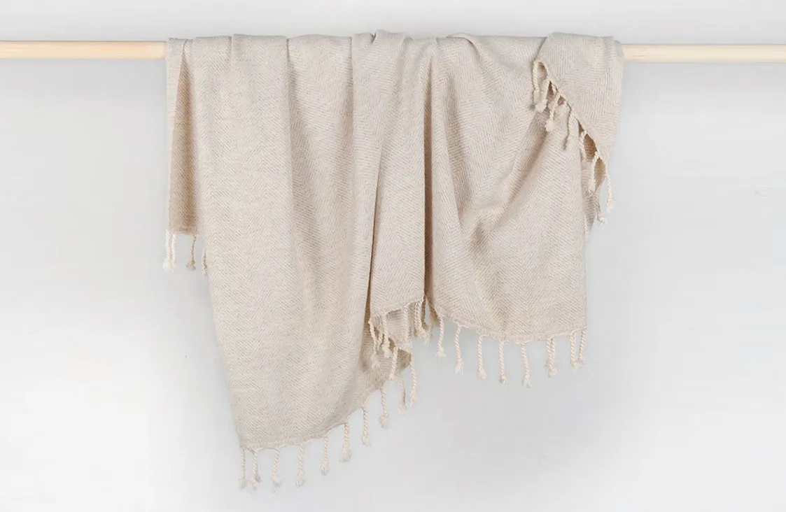 Herringbone Throw