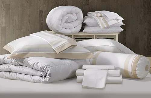 Product Block Print Bed & Bedding Set