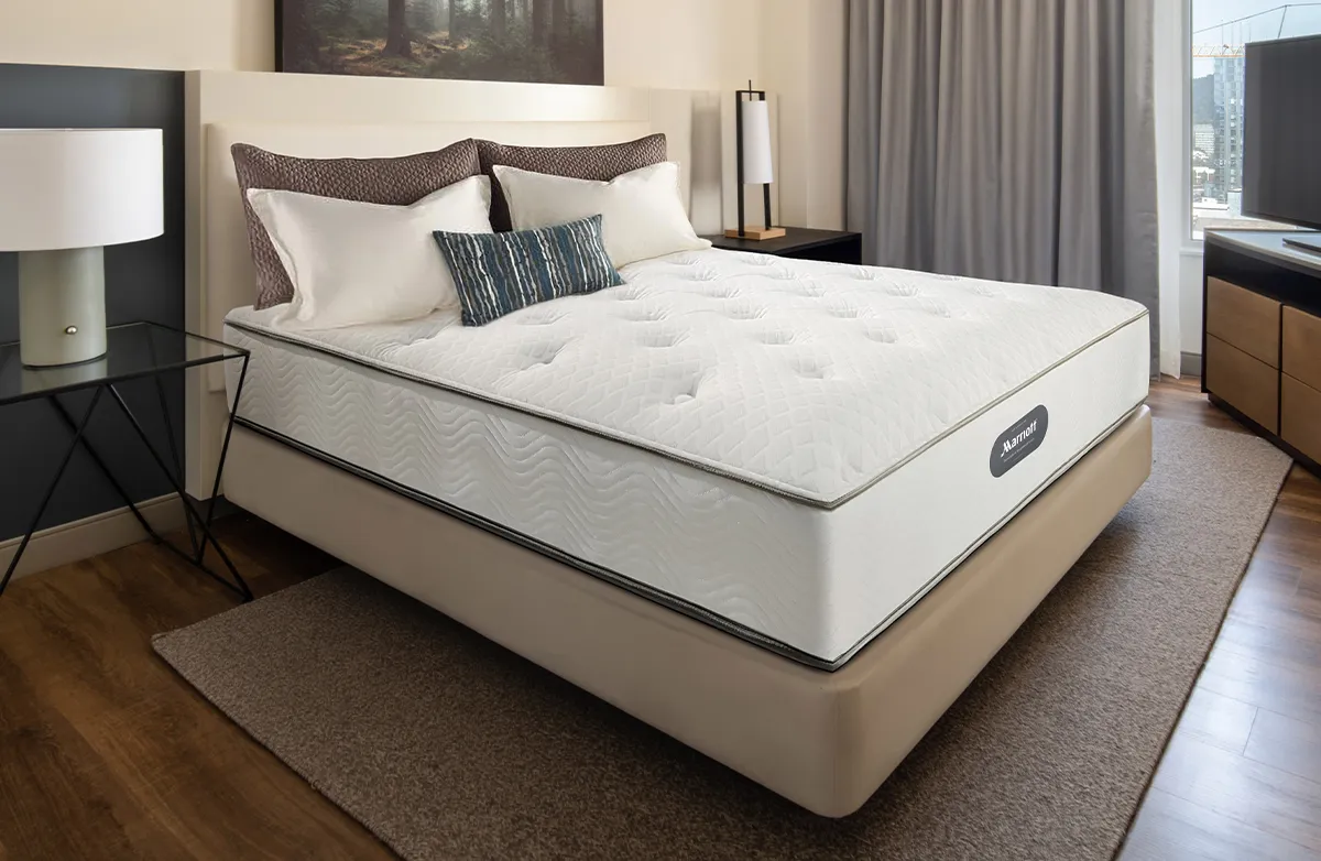 Buy Luxury Hotel Bedding from Marriott Hotels Innerspring Mattress Box Spring Set